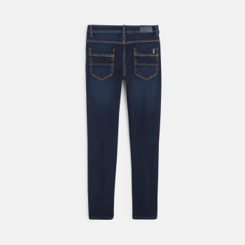 Bi-stretch regular fit jeans with a faded effect