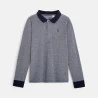 Long-sleeved polo shirt