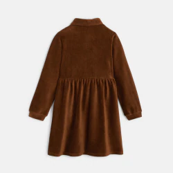 Corduroy shirt dress