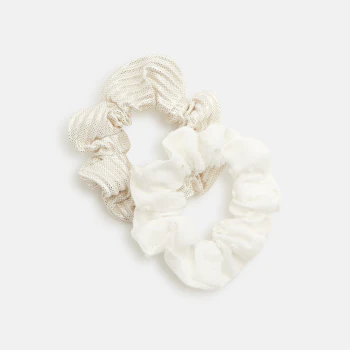 Hair scrunchie (set of 2)