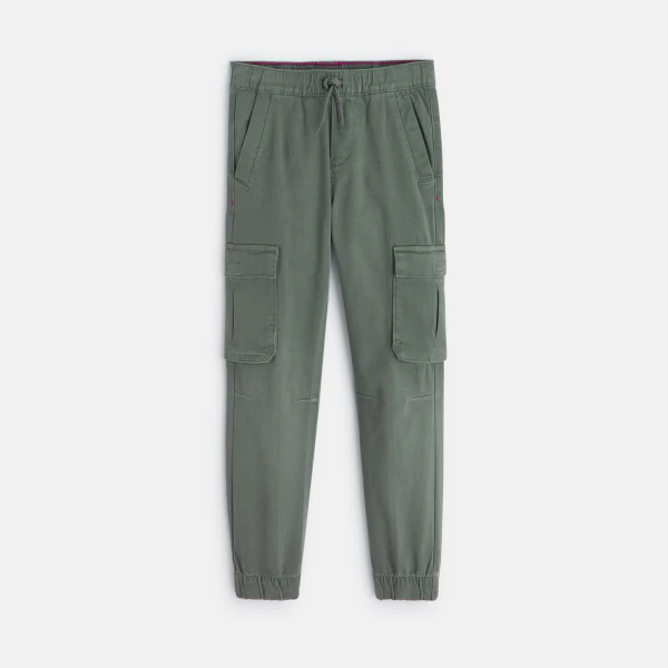 Canvas cargo pants