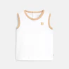 Slub cotton tank top