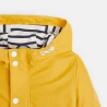 Water-repellent hooded slicker