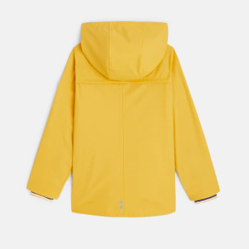 Water-repellent hooded slicker