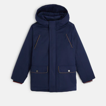 Parka with a sherpa fleece lining