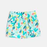 Printed jersey shorts