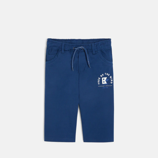 Fleece Bermuda shorts