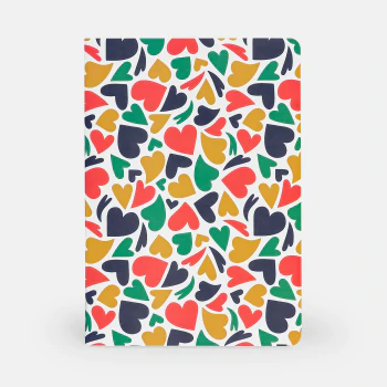 Girls' notebook with printed cover