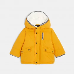 Baby boys' yellow quilted...