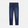 Boys' blue relaxed fit jeans with elasticated waistband