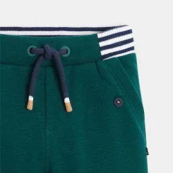 Baby boys' green striped...