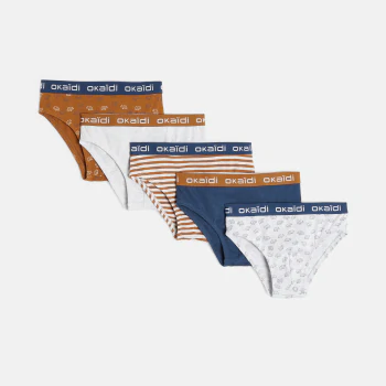 Boys' jersey briefs (5-pack)