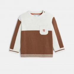 Baby boys' brown two-tone...