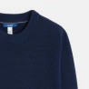 Boys' blue kangaroo pocket jumper