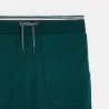 Boys' green fleece jogging bottoms