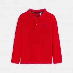 Long-sleeved polo shirt