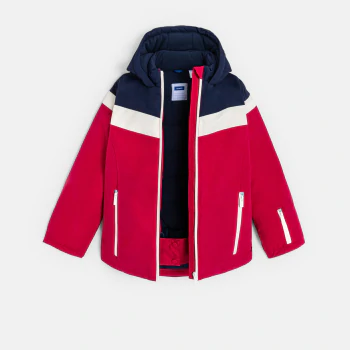 Girls' red ski jacket