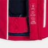 Girls' red ski jacket