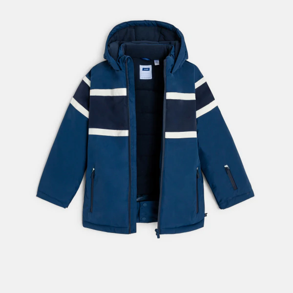 Boys' blue ski jacket