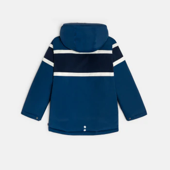 Boys' blue ski jacket