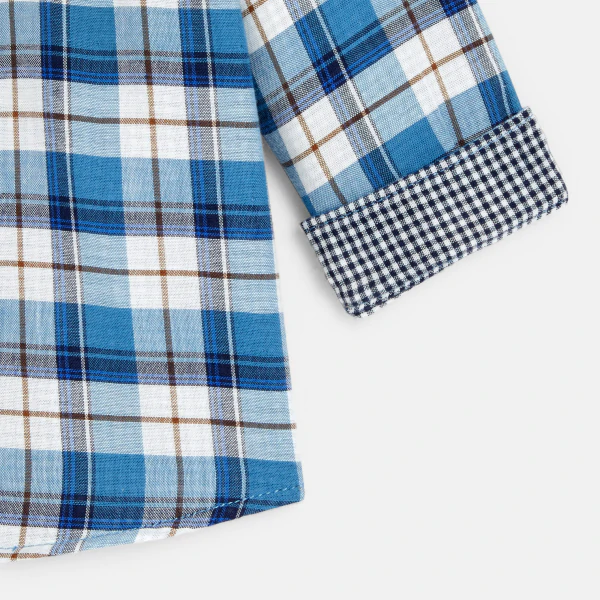 Baby boys' checked shirt