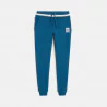 Boys' warm duck blue fleece joggers