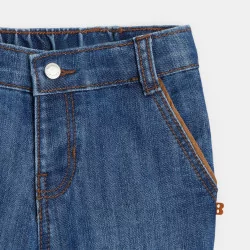 Baby boys' raw denim jeans