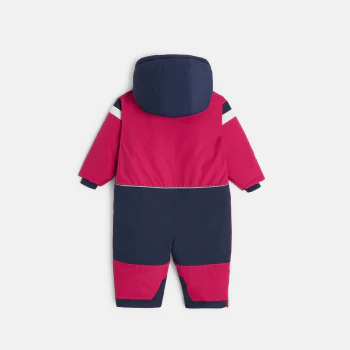 Unisex babyu2019s red ski suit