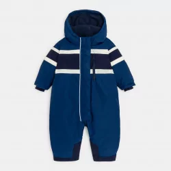 Baby boyu2019s blue ski suit