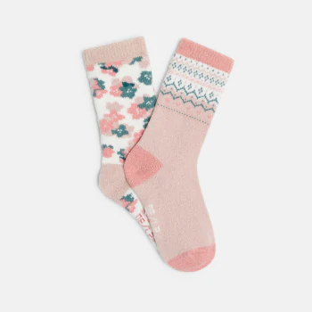 Jacquard socks (set of 2)