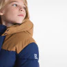 Boys' navy blue hooded jacket