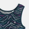 Girl's printed sports bra