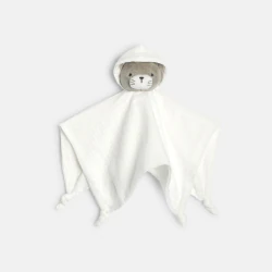 Flat comforter cat in cotton gauze