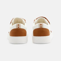 Boy's brown canvas Velcro...