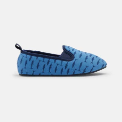 Boy's blue shark slippers