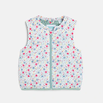 Baby girl's chambray 3-in-1 parka