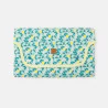 Newborn yellow lemon print travel changing mat