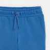 Boy's plain blue joggers with cargo pockets