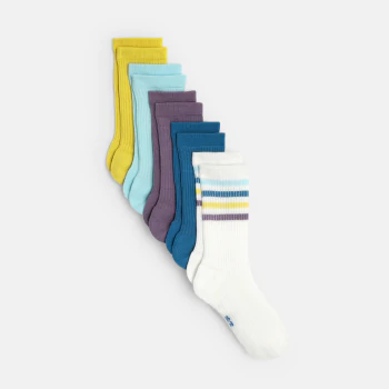 Boy's coloured socks (set of 5)