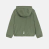 Boys' khaki hooded windbreaker