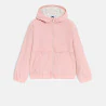 Girl's pink hooded windbreaker