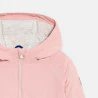 Girl's pink hooded windbreaker