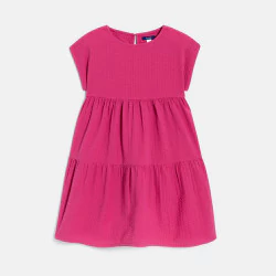 Girl's plain pink babydoll...