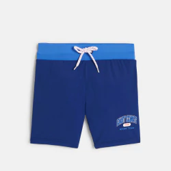 Boy's blue boxer-style...