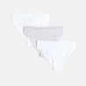 Girl's plain panties (set of 3)