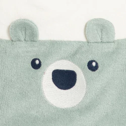 Large bear bibs in green...