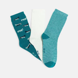 Boy's patterned socks (set...