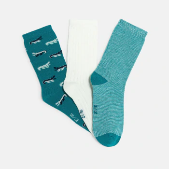 Boy's patterned socks (set of 3)