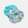 Floral scrunchie (set of 2)