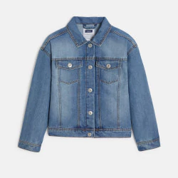 Boys' blue denim jacket